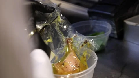 Roast duck leg 1 Stock Footage 314975651