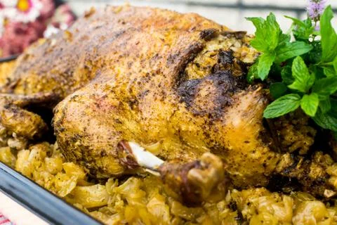 Roast duck Stock Photos