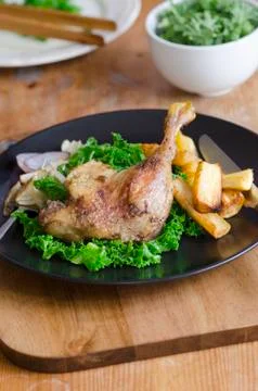 Roast duck Stock Photos