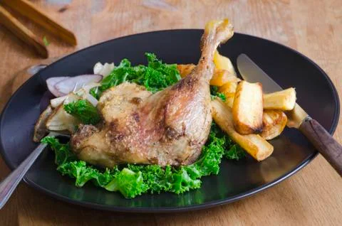 Roast duck Stock Photos