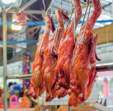 Roast duck Stock Photos