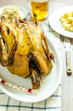 Roast duck Stock Photos