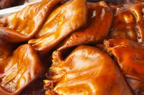 Roast ear Stock Photos