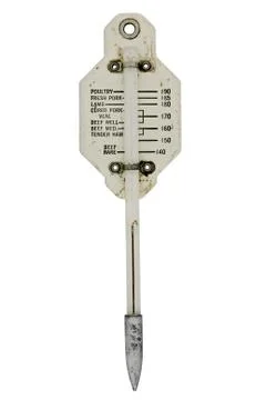Roast meat thermometer Stock Photos