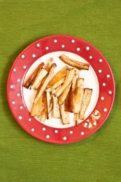 Roast parsnips Stock Photos