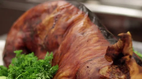 Roast Pig Video stock 61647235