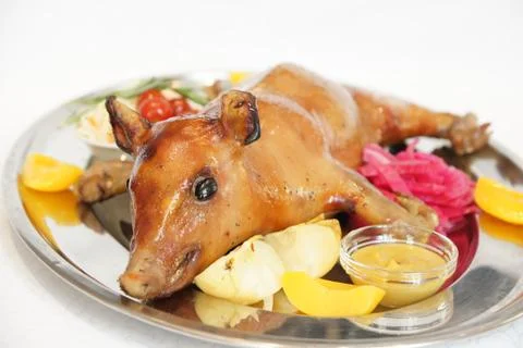Roast Pig Stock Photos