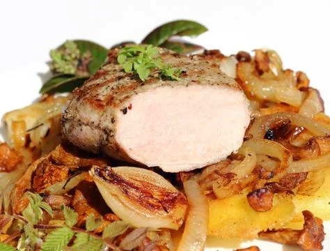 Roast pork Stock Photos
