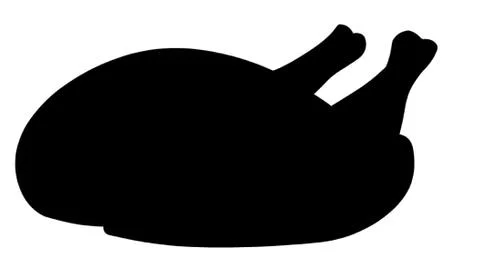 Roast Turkey Stock Illustration