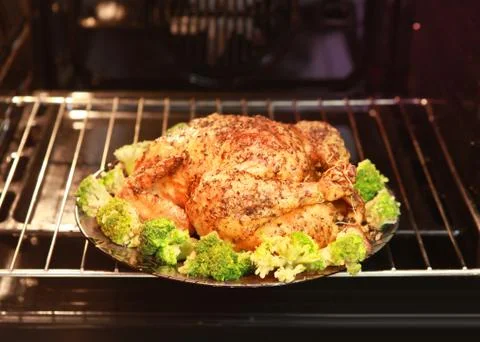 Roast turkey Stock Photos