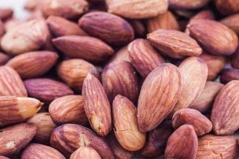 Roasted almond Stock Photos