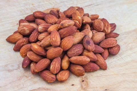 Roasted almond Foto stock