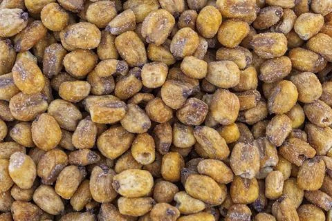 Roasted and salted corn kernels, Turkey Stock Photos