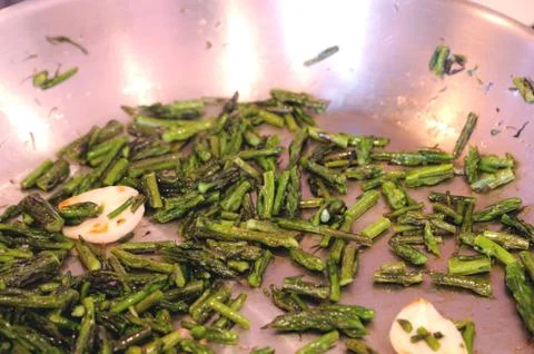 Roasted Asparagus Foto stock