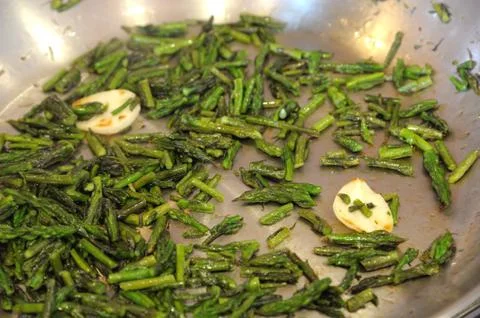 Roasted Asparagus Foto stock