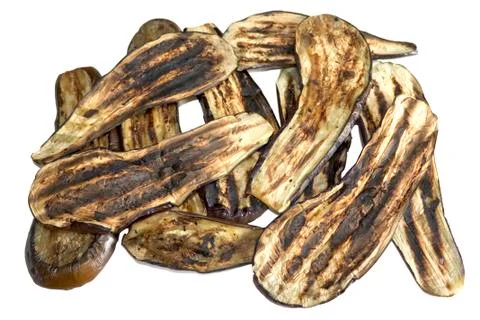 Roasted aubergine Stock Photos