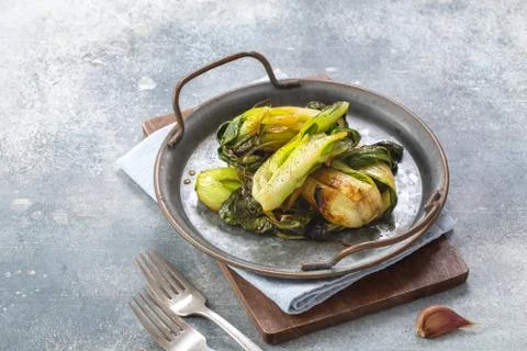 Roasted bok choy 写真素材