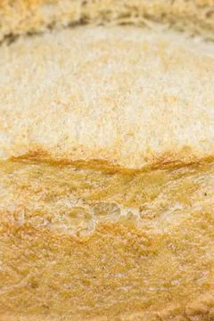 Roasted Bread texture background. Loaf Bakery concept. Close up, macro phot.. Stock Photos