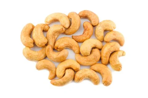 Roasted cashew nuts Stock Photos