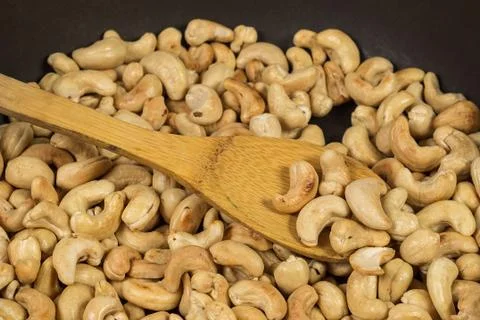 Roasted cashews Stock Photos