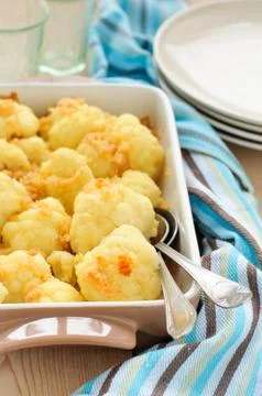 Roasted Cauliflower Stock Photos