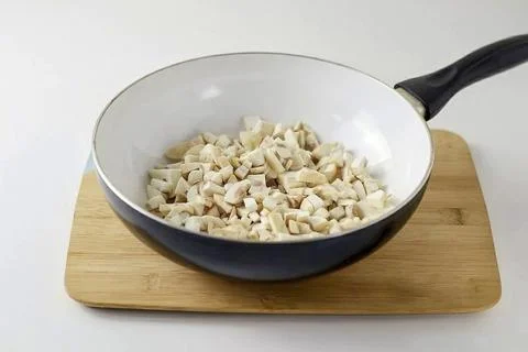 Roasted Champignon Salad2 Stock Photos