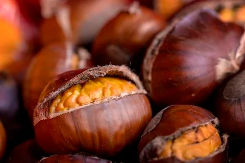 Roasted chestnut Stock Photos