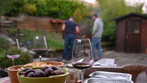 Roasted chestnuts and maroni over the fire in a special steel pan. Traditional Video stock 166506961