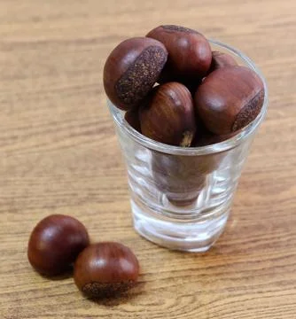 Roasted Chestnuts Stock Photos