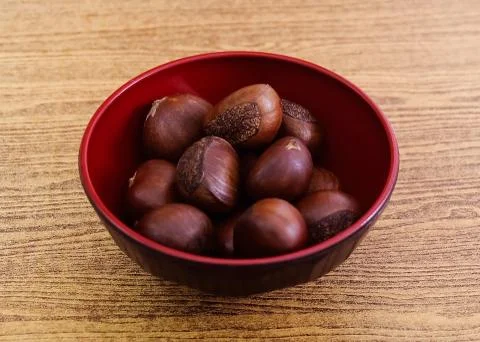 Roasted Chestnuts Stock Photos