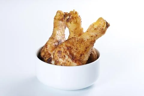 Roasted chicken legs Stock Photos