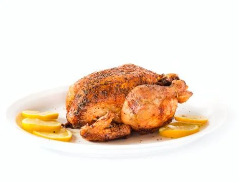 Roasted chicken Stock Photos