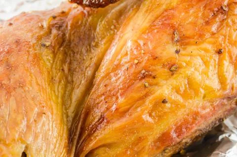 Roasted chicken Stock Photos