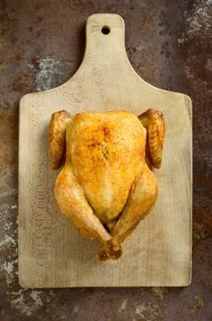 Roasted chicken Stock Photos