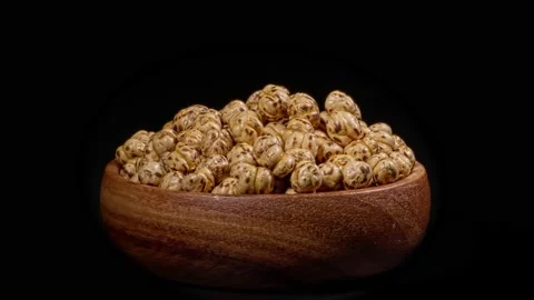 Roasted Chickpea Stock Footage 165641140