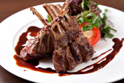 Roasted Chops Stock Photos