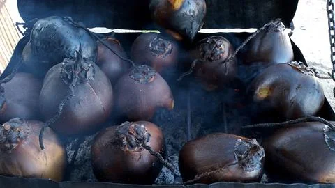 Roasted coconut Stock Photos