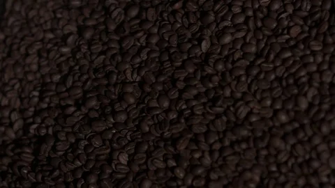 Roasted coffee bean Stock Footage 84647634