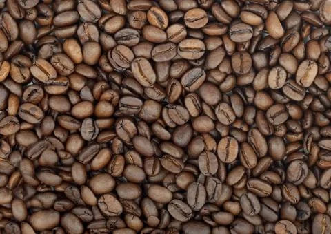 Roasted coffee bean Stock Photos