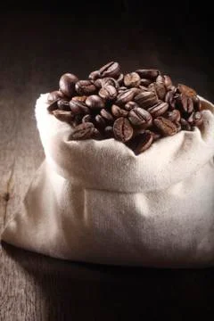 Roasted  coffee bean 스톡 사진
