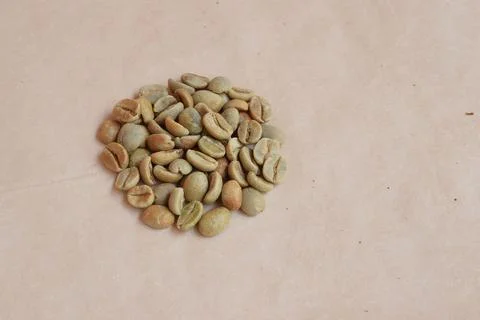 Roasted coffee beans, background with coffee beans Stock Photos