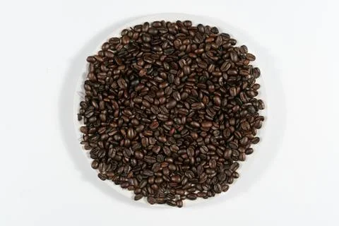 Roasted coffee beans, can be used as a background Stock Photos