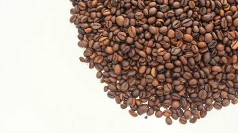Roasted coffee beans Stock Footage 39946616