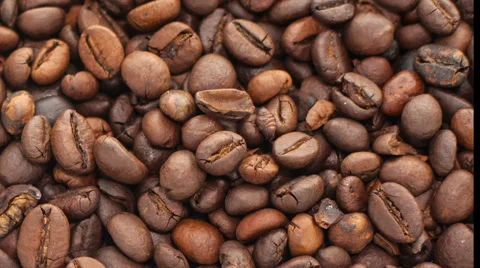 Roasted coffee beans Stock Footage 39959174