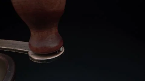 Roasted Coffee Beans Macro Close Up Stock Footage 131500972