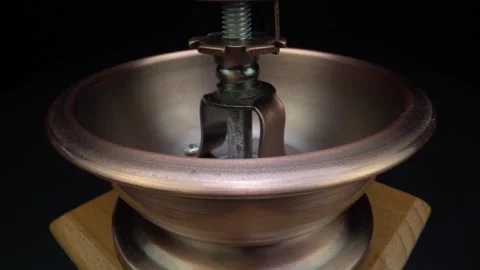 Roasted Coffee Beans Macro Close Up Stock Footage 131501046