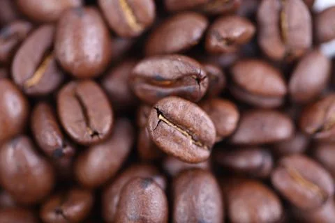 Roasted coffee beans Stock-Fotos