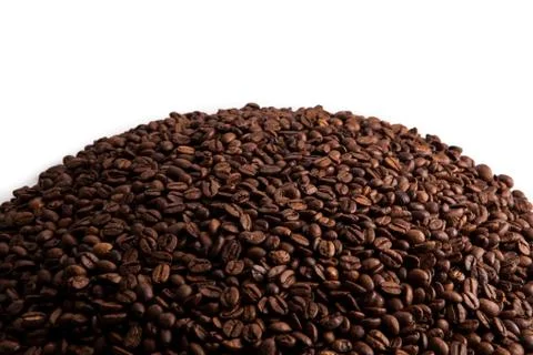 Roasted coffee beans Stock Photos