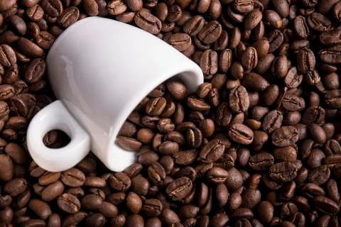 Roasted Coffee Beans Stock Photos