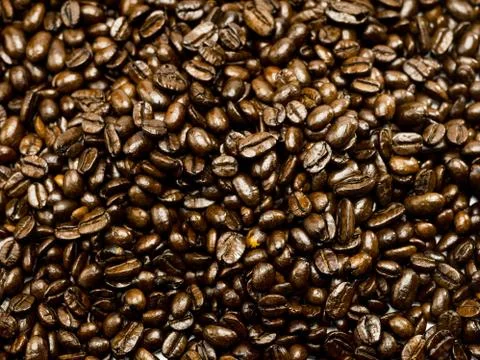 Roasted Coffee Beans Stock Photos